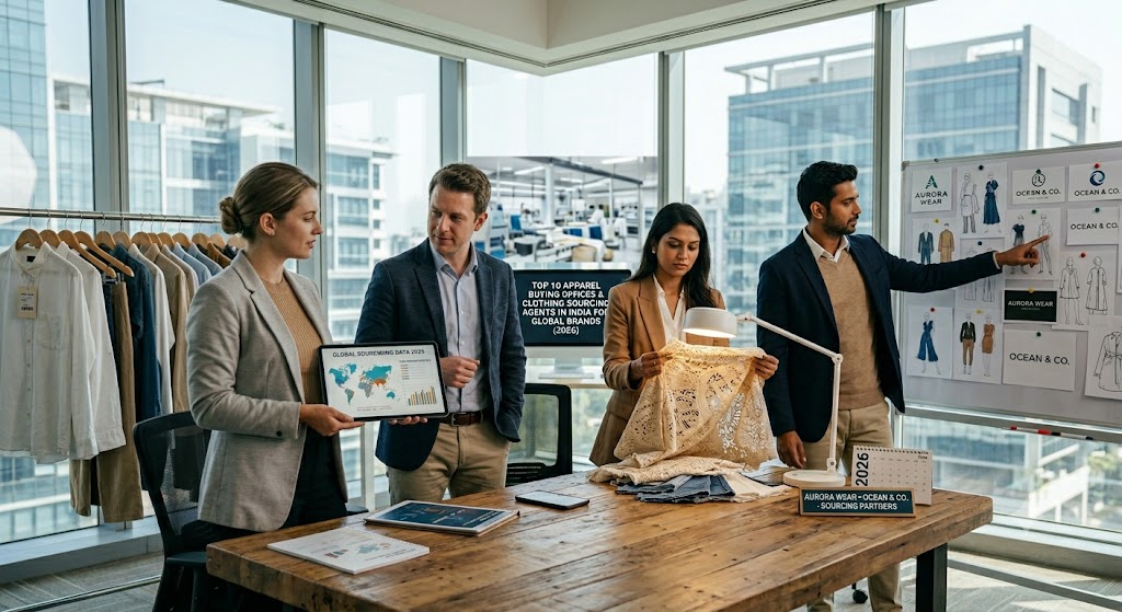 Top 10 Apparel Buying Offices & Clothing Sourcing Agents in India for Global Brands (2026)